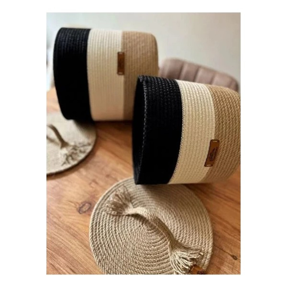 Sorella Handmade Kapaklı Hasır Sepet 2'li Takım Sepet Fiyatı