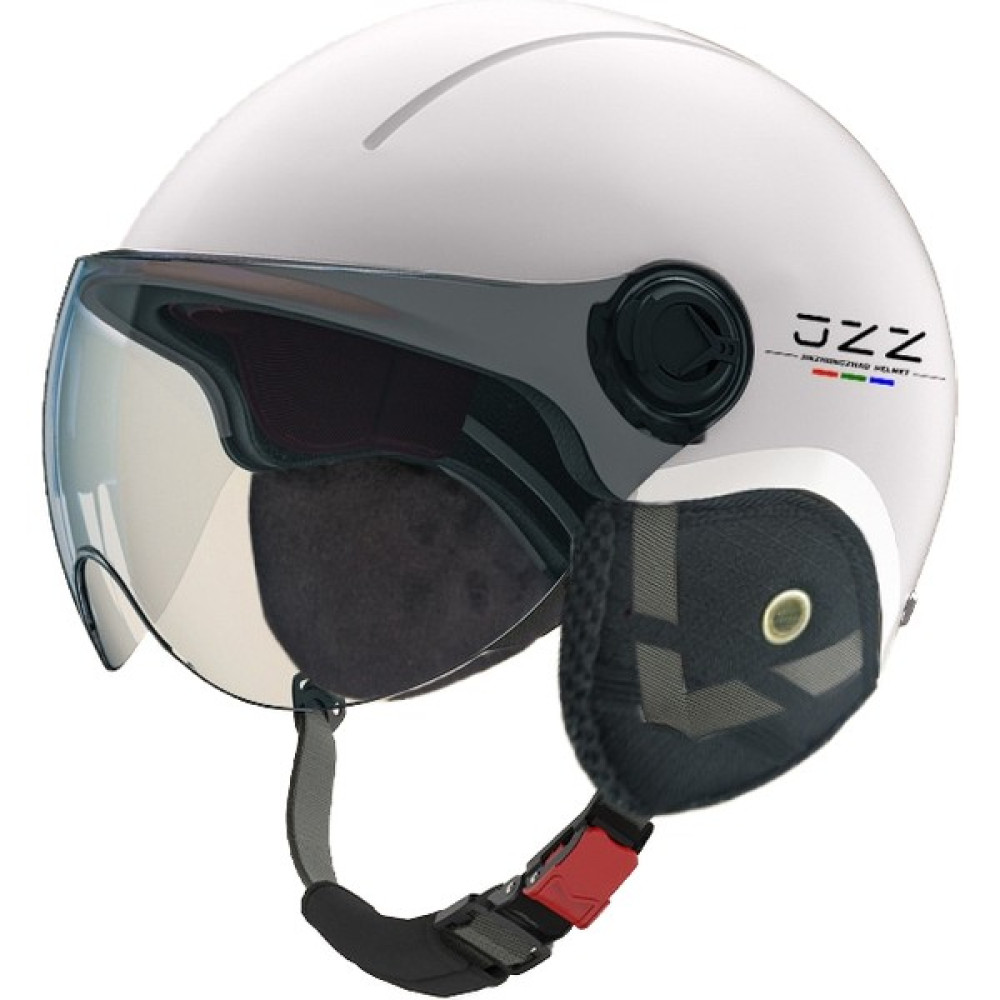 Sorghum Red Uni Çıkarılabilir Kulak Koruyucu Kask (Yurt Dışından) - Beyaz Motorsiklet Kaskları Fiyatı