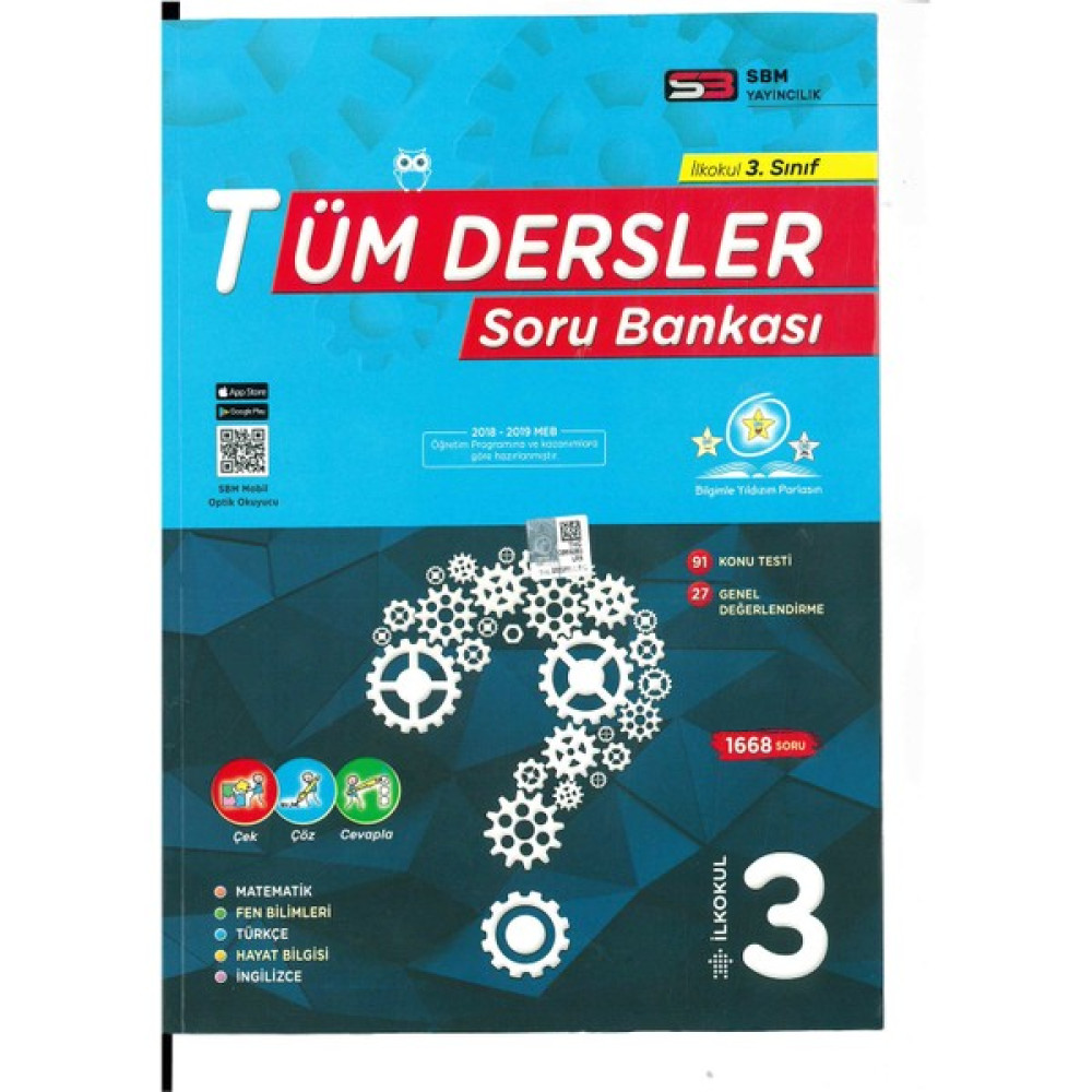 Soru Bankası Merkezi 3. Sınıf Türkçe Fiyatı