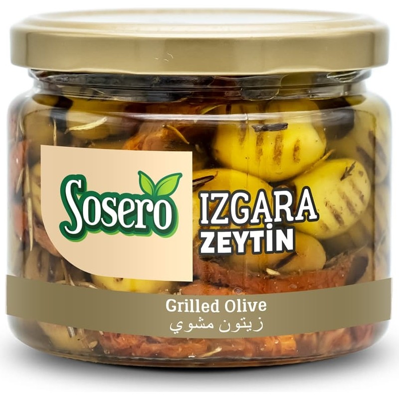 Sosero Grill Izgara Zeytin 290 gr Cam Kavanoz Diğer Fiyatı