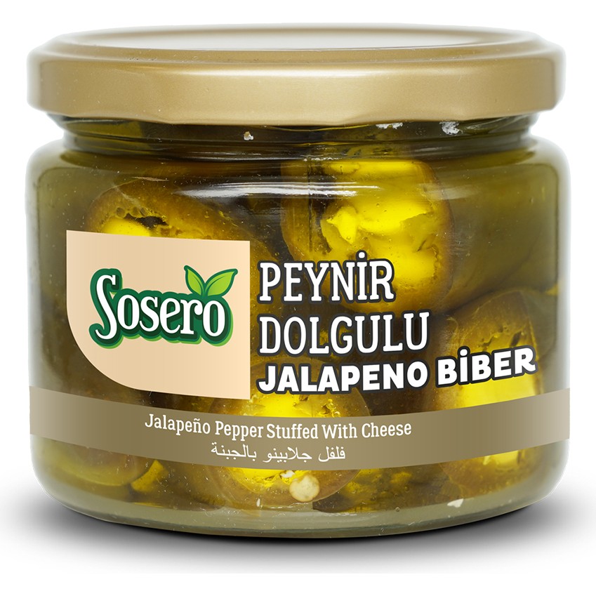 Sosero Peynir Dolgulu Jalapeno Biber 290 gr Cam Kavanoz Diğer Fiyatı