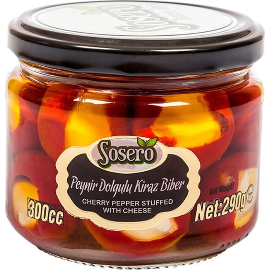 Sosero Peynir Dolgulu Kiraz Biber 290 gr Diğer Fiyatı