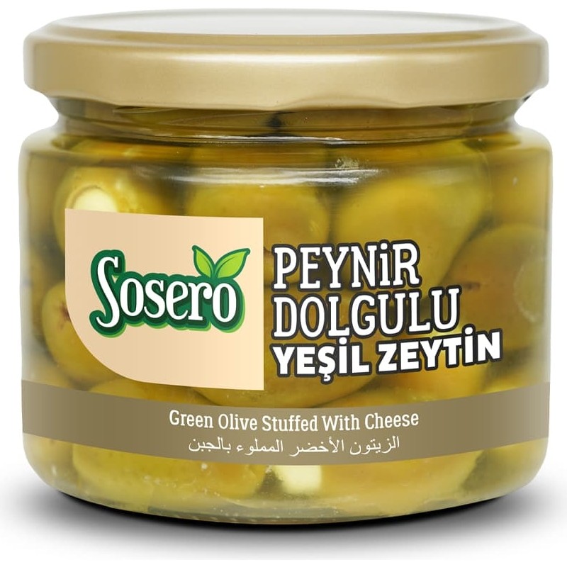Sosero Peynir Dolgulu Yeşil Zeytin 290 gr Diğer Fiyatı