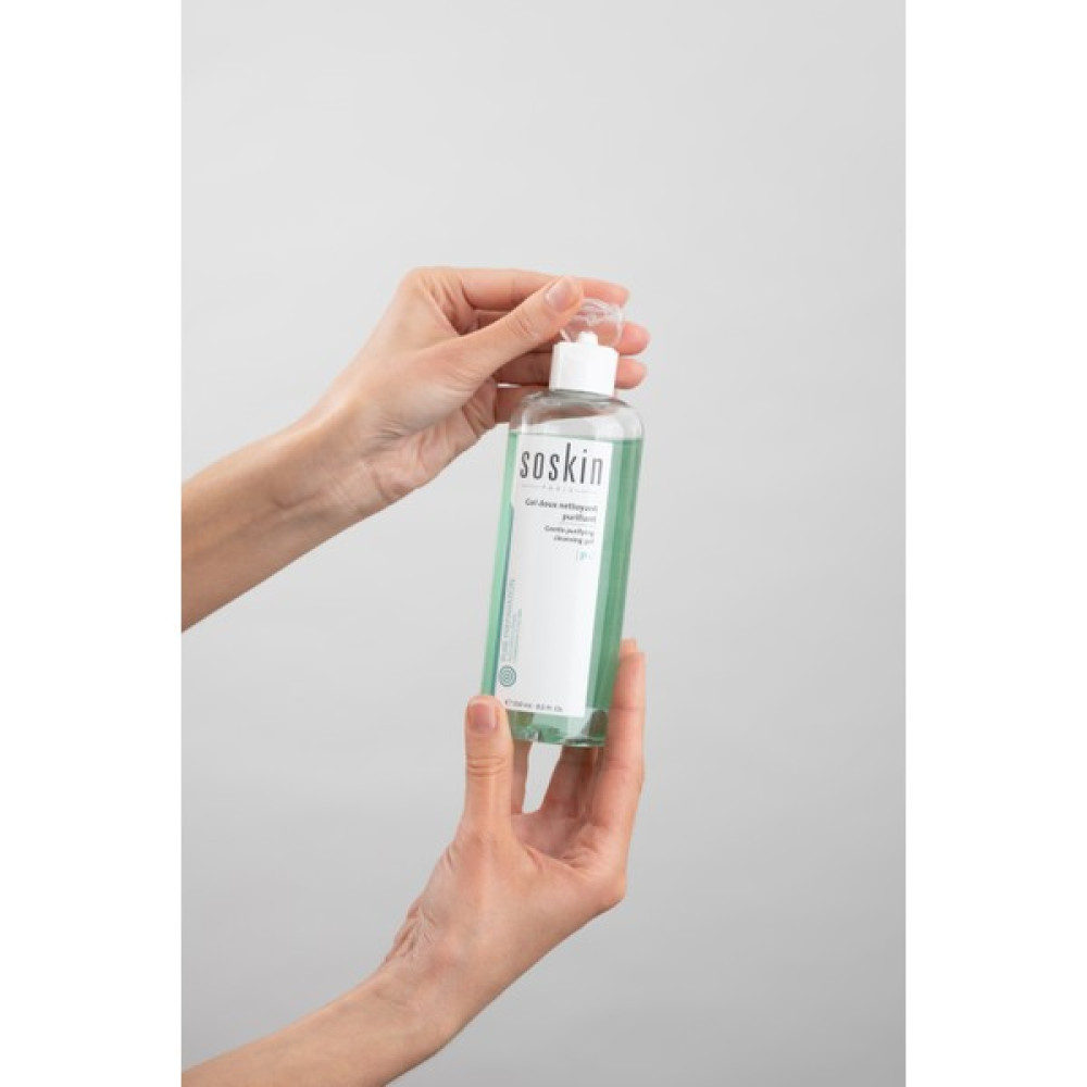 Soskin - Yağlı ve Karma Ciltler İçin Yıkama Jeli 250 ml Akne ve Sivilce Bakımı Fiyatı