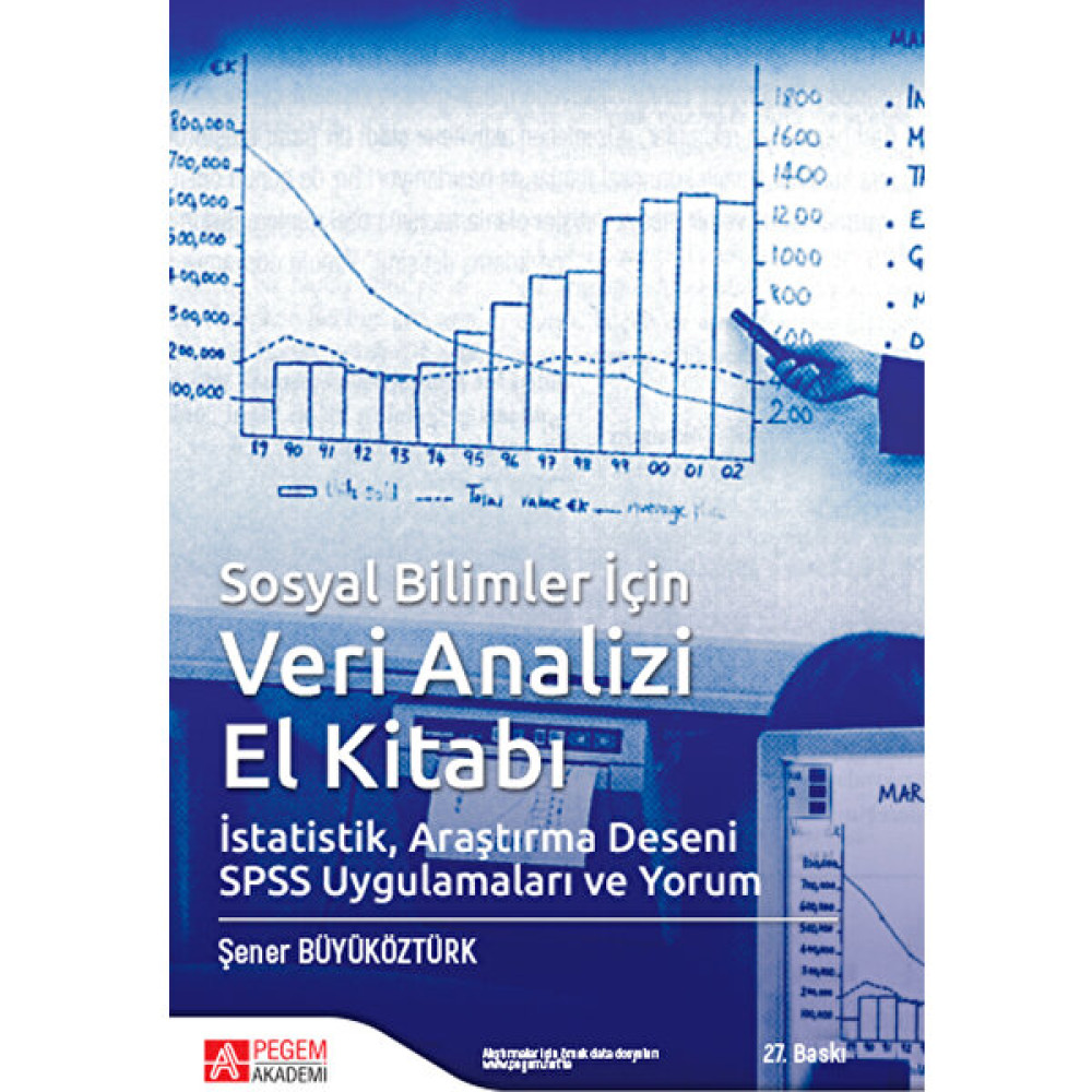 Sosyal Bilimler İçin Veri Analizi El Kitabı İstatistik Araşt - Şener Büyüköztürk İş, Ekonomi & Pazarlama Fiyatı