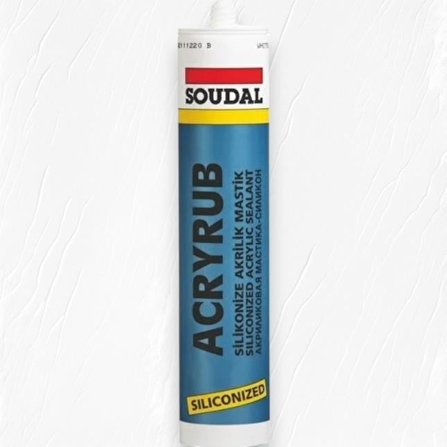 Soudal Acryrub Silikonize Mastik Antrasit Gri 500 gr Diğer Fiyatı