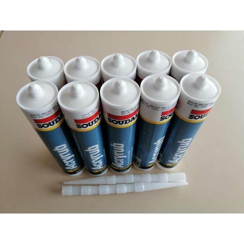 Soudal Beyaz Mastik 117566 / 10 Adet - 1 Adet Diğer Fiyatı