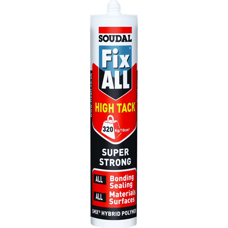 Soudal Fix All High Tack Süper Güçlü Yapıştırıcı 290 ml Beyaz Diğer Fiyatı