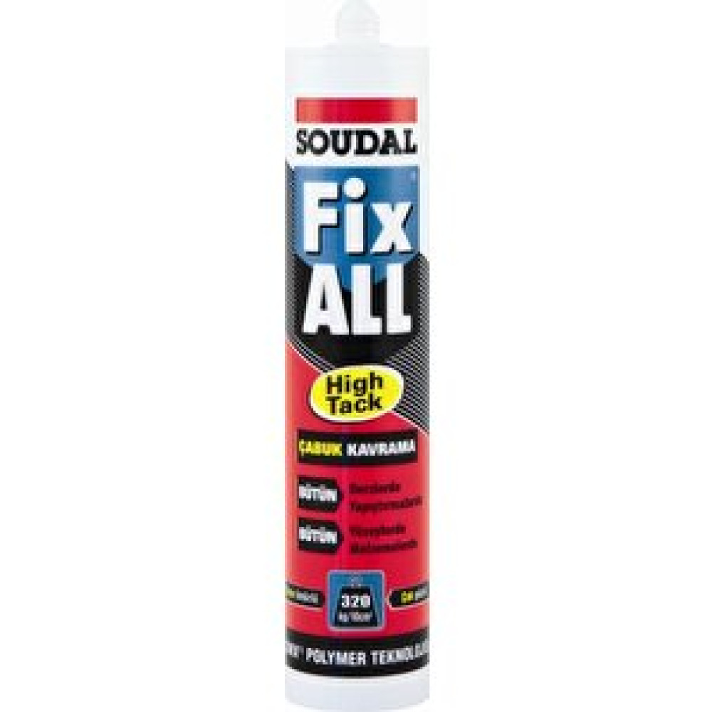 Soudal | Fix All Yüksek Güçlü Tack Yapıştırıcı 290 Ml Yapıştırıcı Fiyatı