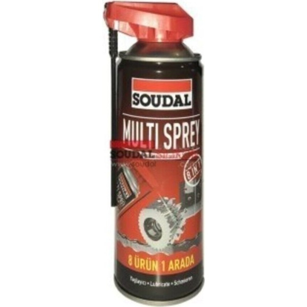 Soudal Multisprey Koyurucu Yağlayıcı Pas Sökücü 400 Ml - - 1 Adet Bakım Spreyleri Fiyatı