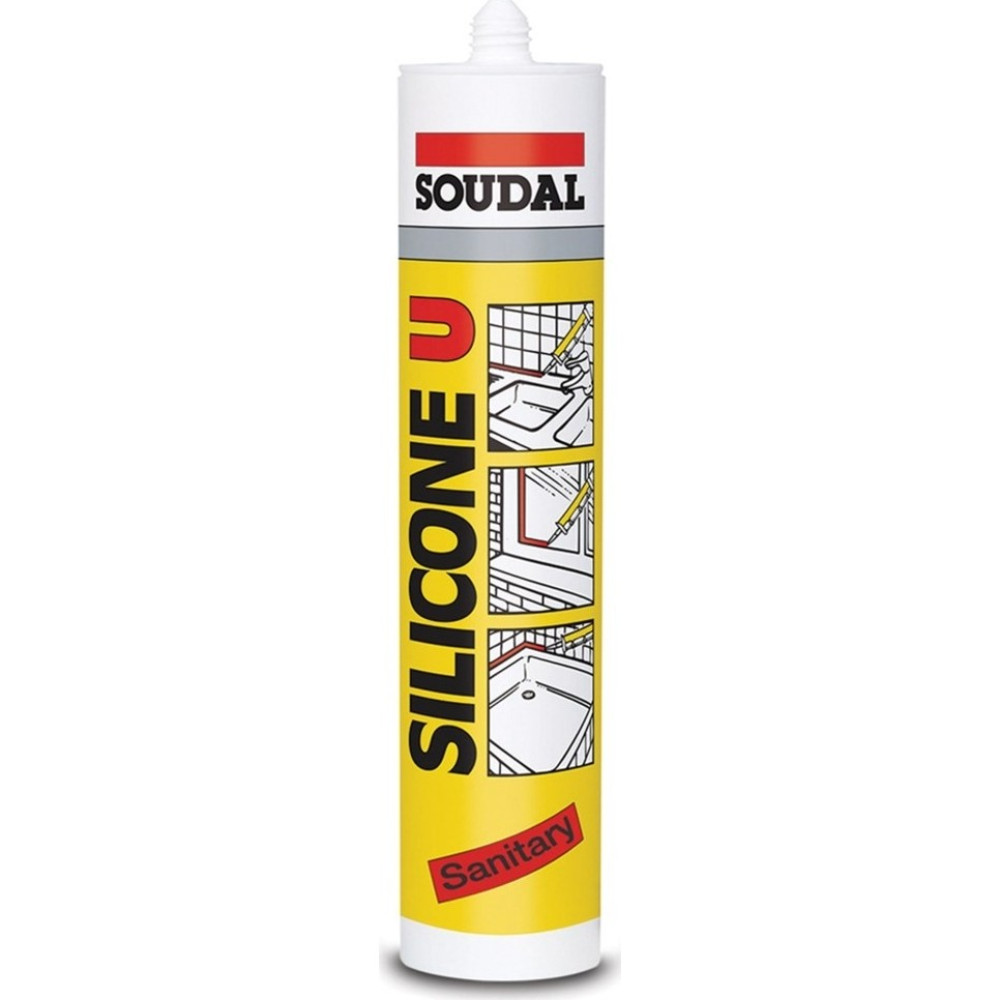 Soudal Silicone U Genel Amaçlı Silikon 280 gr Şeffaf Diğer Fiyatı