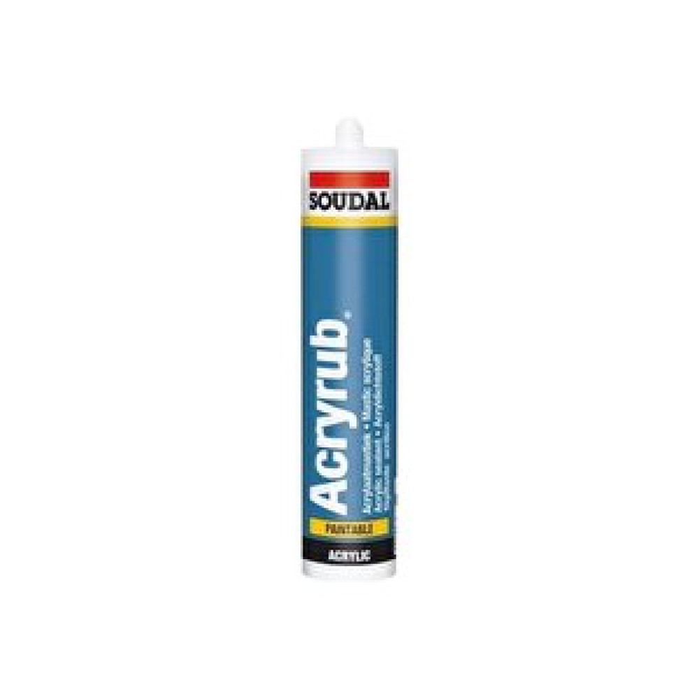 Soudal Silikonize Beyaz Mastik 500gr Yapı Kimyasalları & Yapıştırıcılar Fiyatı