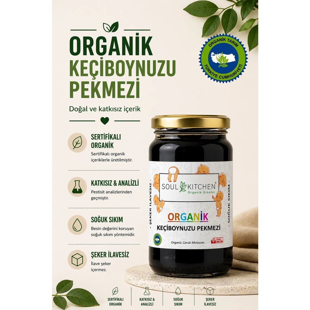 Soul Kitchen Organik Keçiboynuzu Pekmezi 380g Diğer Fiyatı