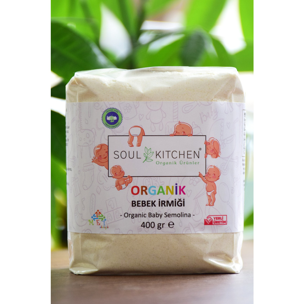 Soul Kitchen Organik Ürünler Organik Bebek Irmiği 400gr Organik Ürünler Fiyatı