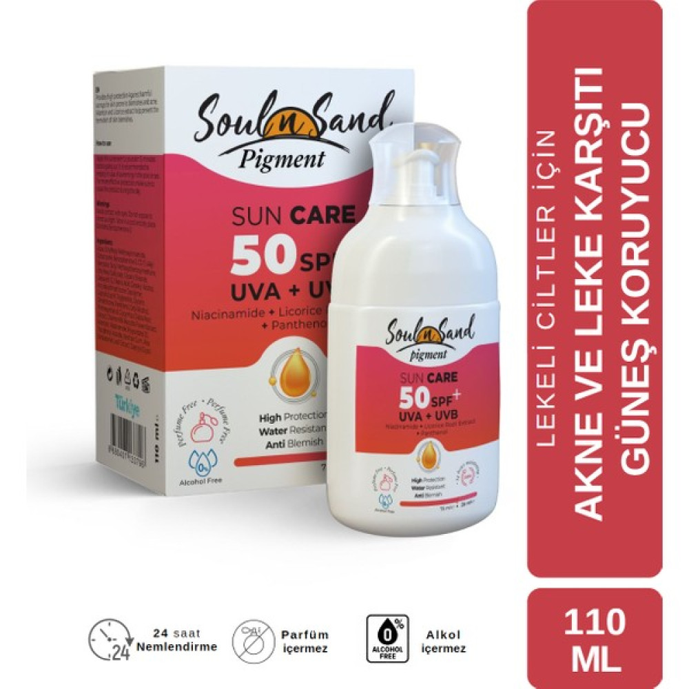 Soul N Sand Pigmenta Spf 50 Güneş Kremi 110 Ml Güneş Kremleri ve Losyonları Fiyatı