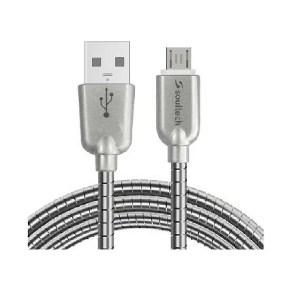 Soultech 2.4 A Micro USB Hızlı Data Şarj Kablosu Metal Cep Telefonu Kablosu Fiyatı