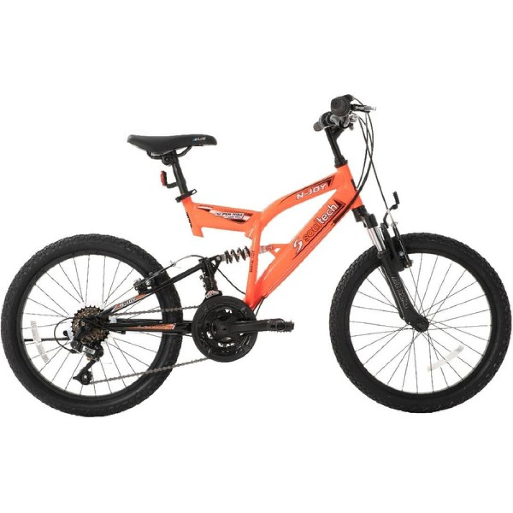 Soultech BIKE10T N-Joy Çocuk Bisikleti Turuncu-Siyah 20'' Çocuk Bisikletleri Fiyatı