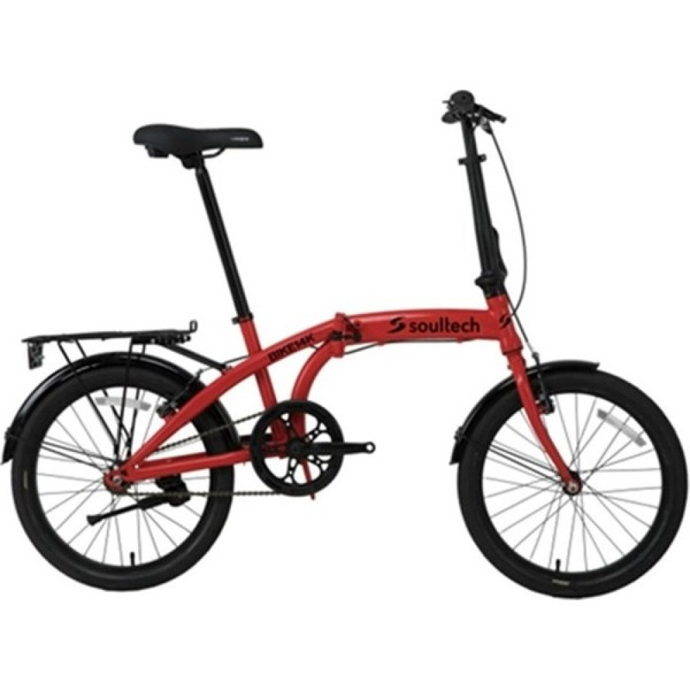 Soultech BIKE14K Couple Katlanır Bisiklet Kırmızı 20'' Katlanabilir Bisiklet Fiyatı