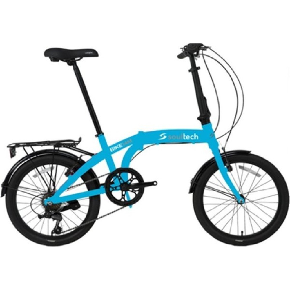 Soultech BIKE14M Couple Katlanır Bisiklet Mavi 20'' Katlanabilir Bisiklet Fiyatı