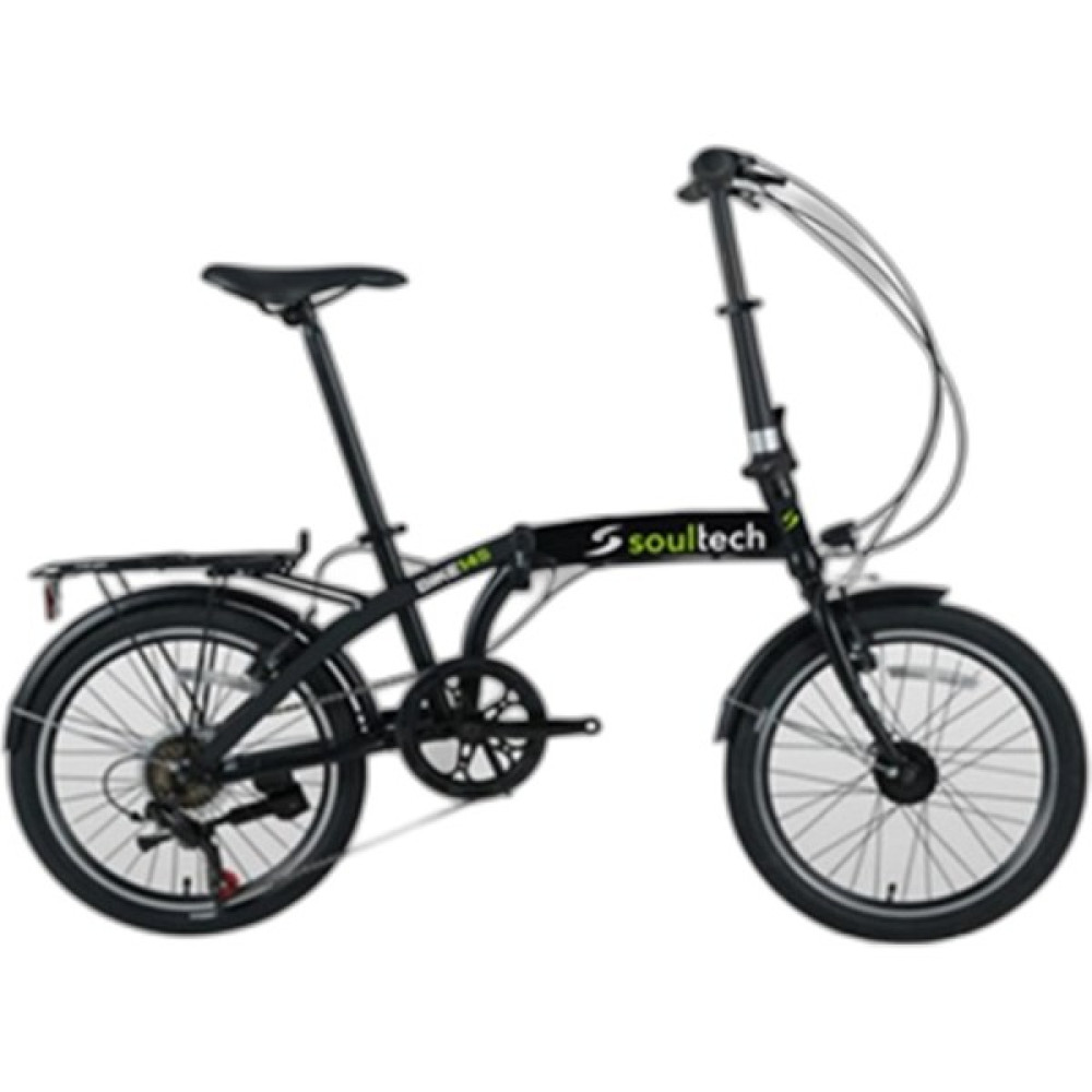 Soultech BIKE14S Couple Katlanır Bisiklet Siyah 20'' Katlanabilir Bisiklet Fiyatı