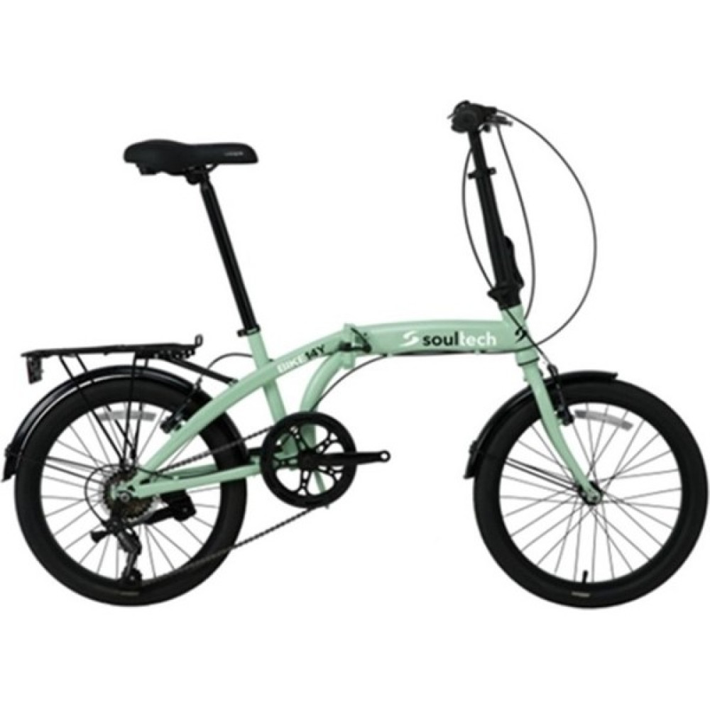 Soultech BIKE14Y Couple Katlanır Bisiklet Mint Yeşil 20' Katlanabilir Bisiklet Fiyatı