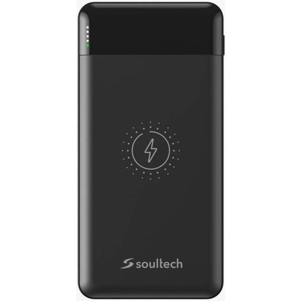 Soultech BT152S Vortexqi 10.000 Mah Pd&qc 18W Wireless Powerbank Siyah Taşınabilir Şarj Cihazı - Powerbank Fiyatı
