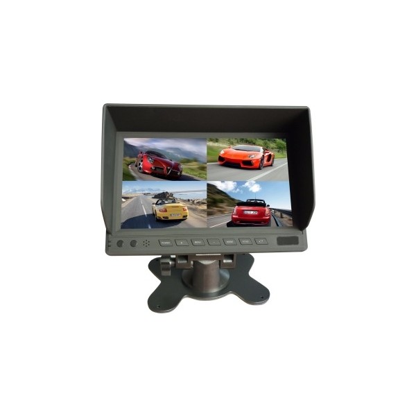 Sound City 7 Inch Monitör Okul Seti Yüksek Çözünürlük ve Dört Video Girişi ile Araç Uyumluluğu Monitör Fiyatı