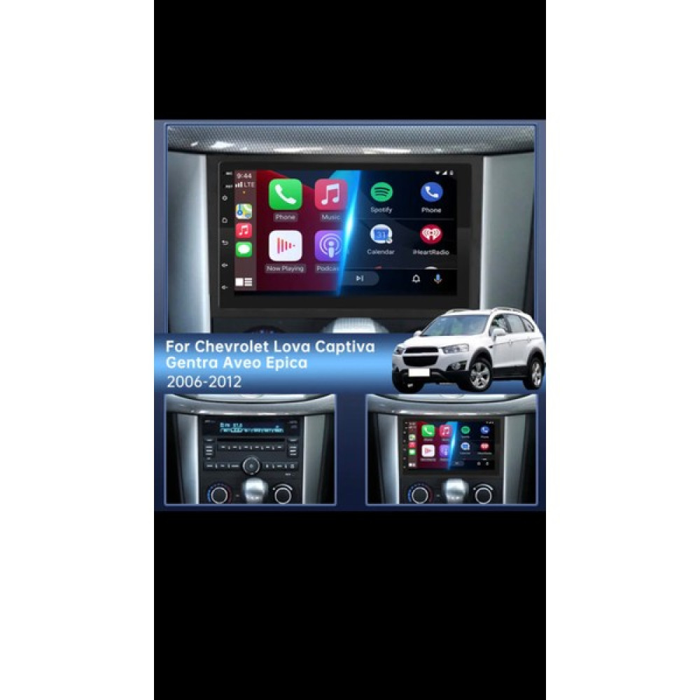 Sound City Chevrolet Captiva 2006-11 Multimedya 4gb Ram 64 GB Hafıza CarPlay/androidauto kamera hediyeli - Siyah Oto Görüntü Sistemleri Fiyatı