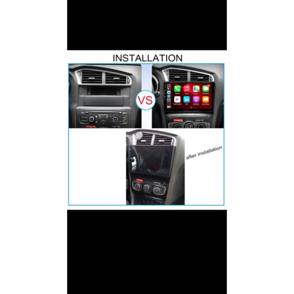 Sound City Citroen C4-L Multimedya 4gb Ram 64 GB Hafıza CarPlay/androidauto kamera hediyeli - Siyah Oto Görüntü Sistemleri Fiyatı