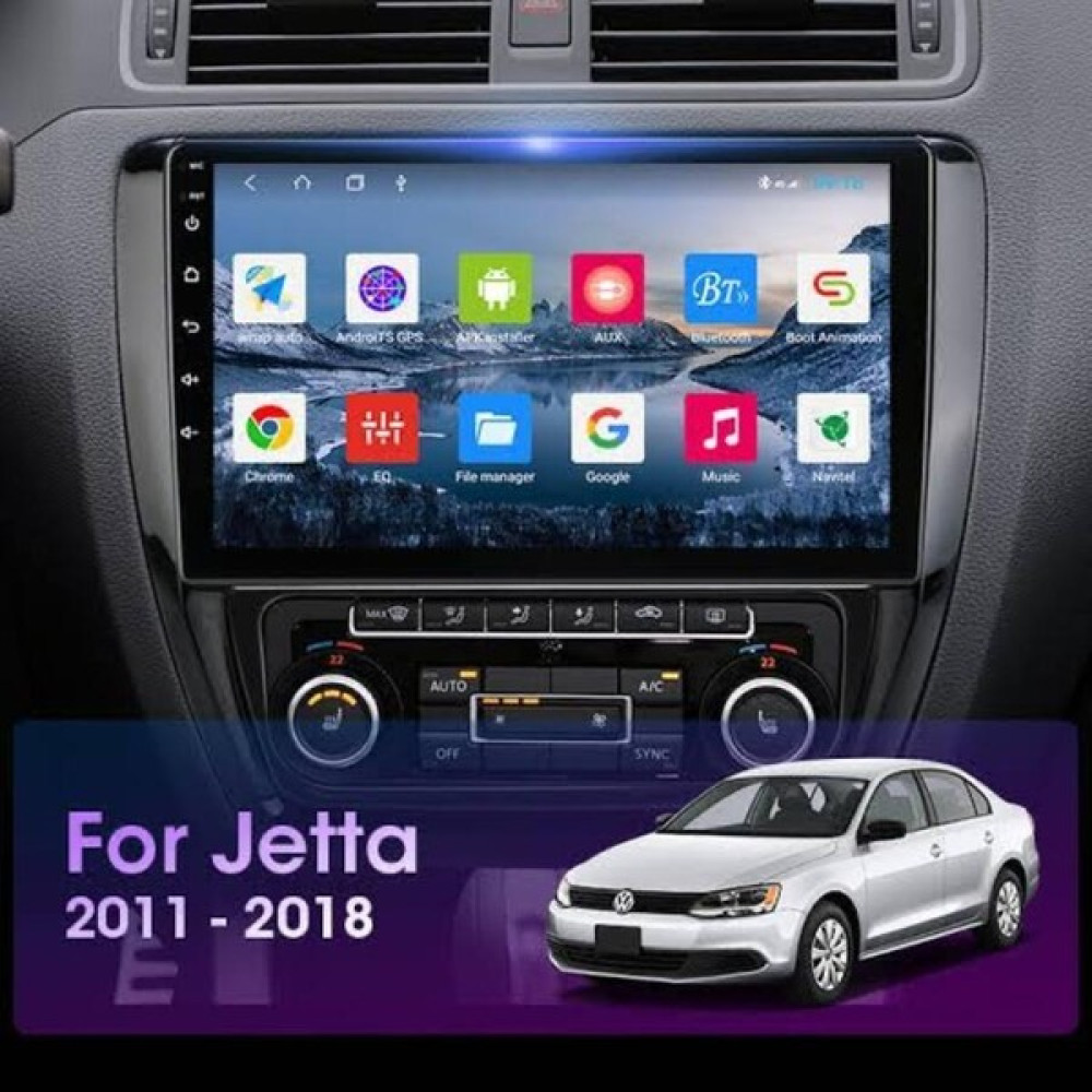 Sound City Vw Jetta 2011-17 Multimedya 2gb Ram 32 GB Hafıza CarPlay/androidauto kamera hediyeli - Siyah Oto Görüntü Sistemleri Fiyatı