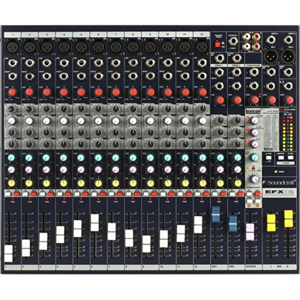 Soundcraft EFX12 12 Kanal Mikser Stüdyo ve Sahne Ekipmanları Fiyatı