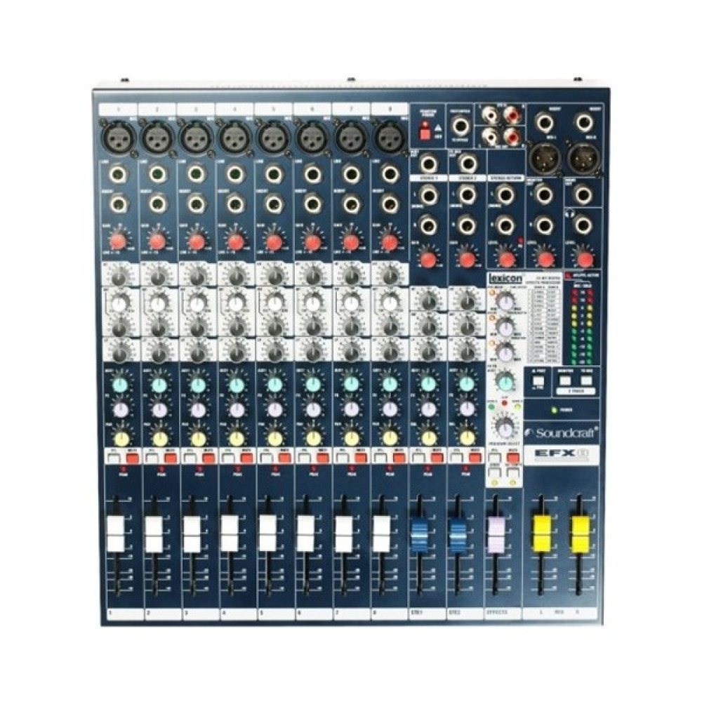 Soundcraft Efx8 Profesyonel 8 + 2 Kanal, Efektli, Analog Ses Mikseri Stüdyo ve Sahne Ekipmanları Fiyatı