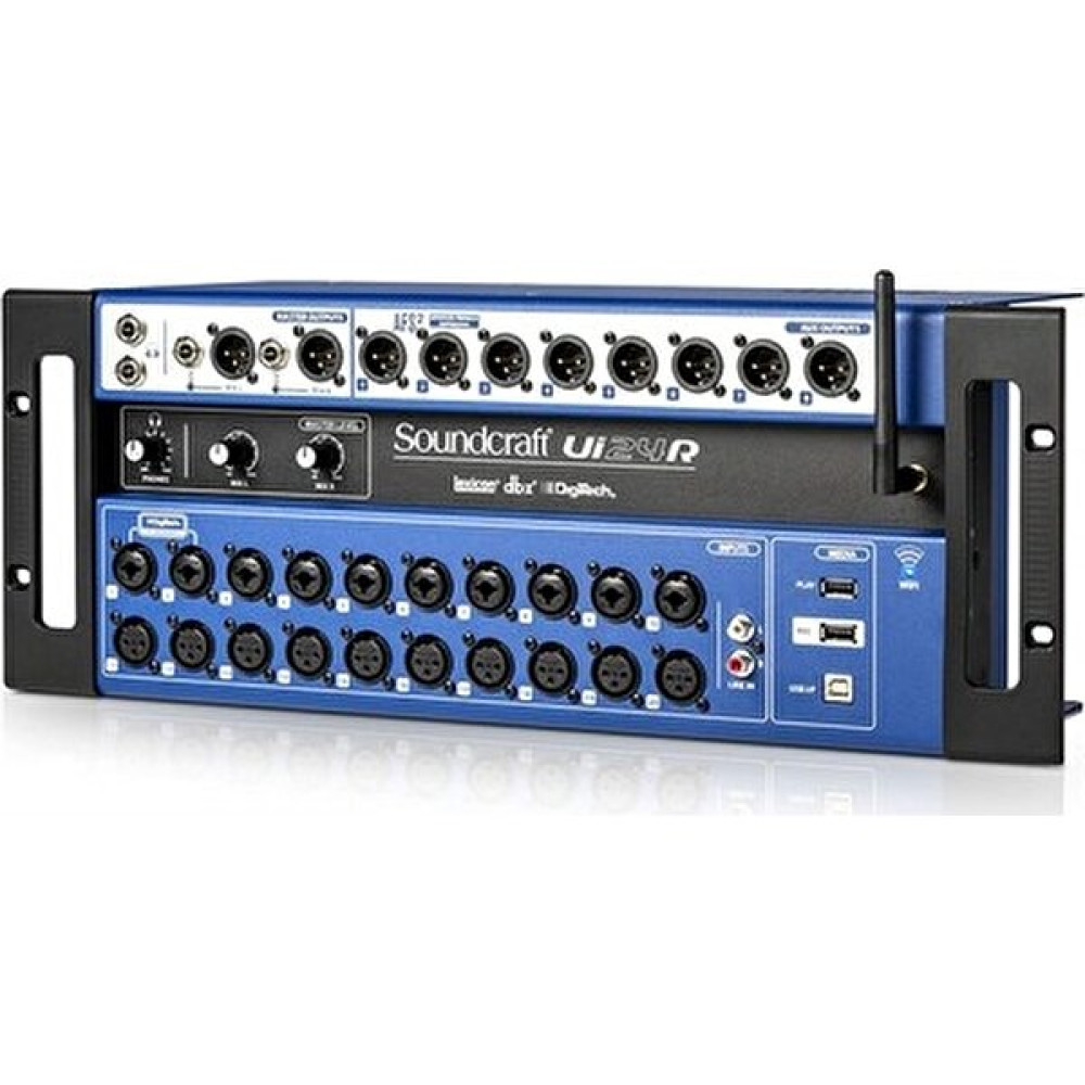 Soundcraft Ui24R 24-Channel Digital Mixer/Usb Multi-Track Recorder With Wireless Control Stüdyo ve Sahne Ekipmanları Fiyatı