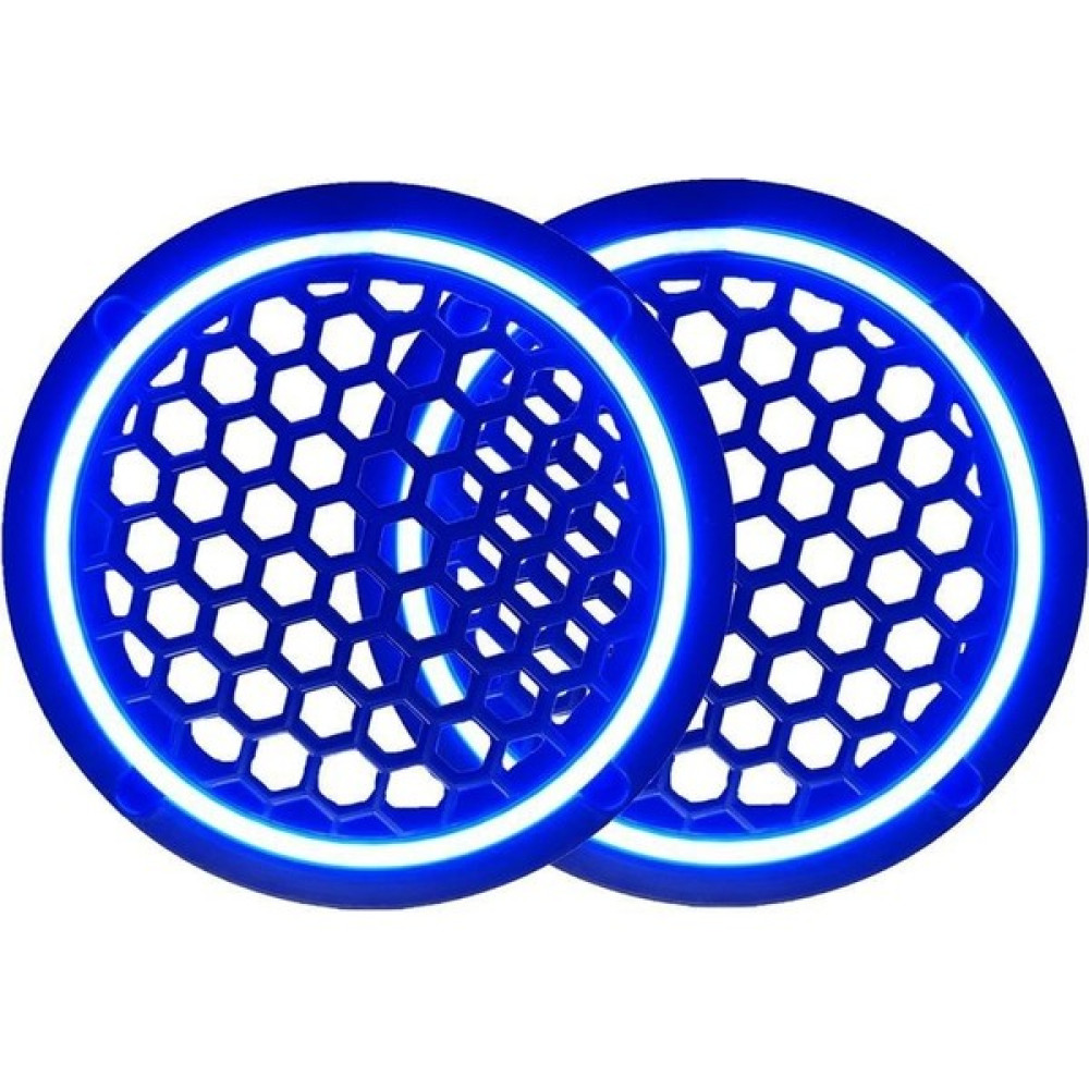 SOUNDERS Neon Işıklı 16 cm Hoparlör ve Midrange Kapağı - 2 Adet - Mavi Oto Hoparlörleri & SubWoofer Fiyatı