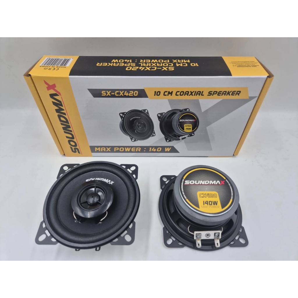 Soundmax 10CM Hoparlör - Soundmax SX-CX420 Torpido ve Kapı Hoparlörü - Soundmax 10CM Koaksiyel Hoparlör Bluetooth Hoparlör Fiyatı