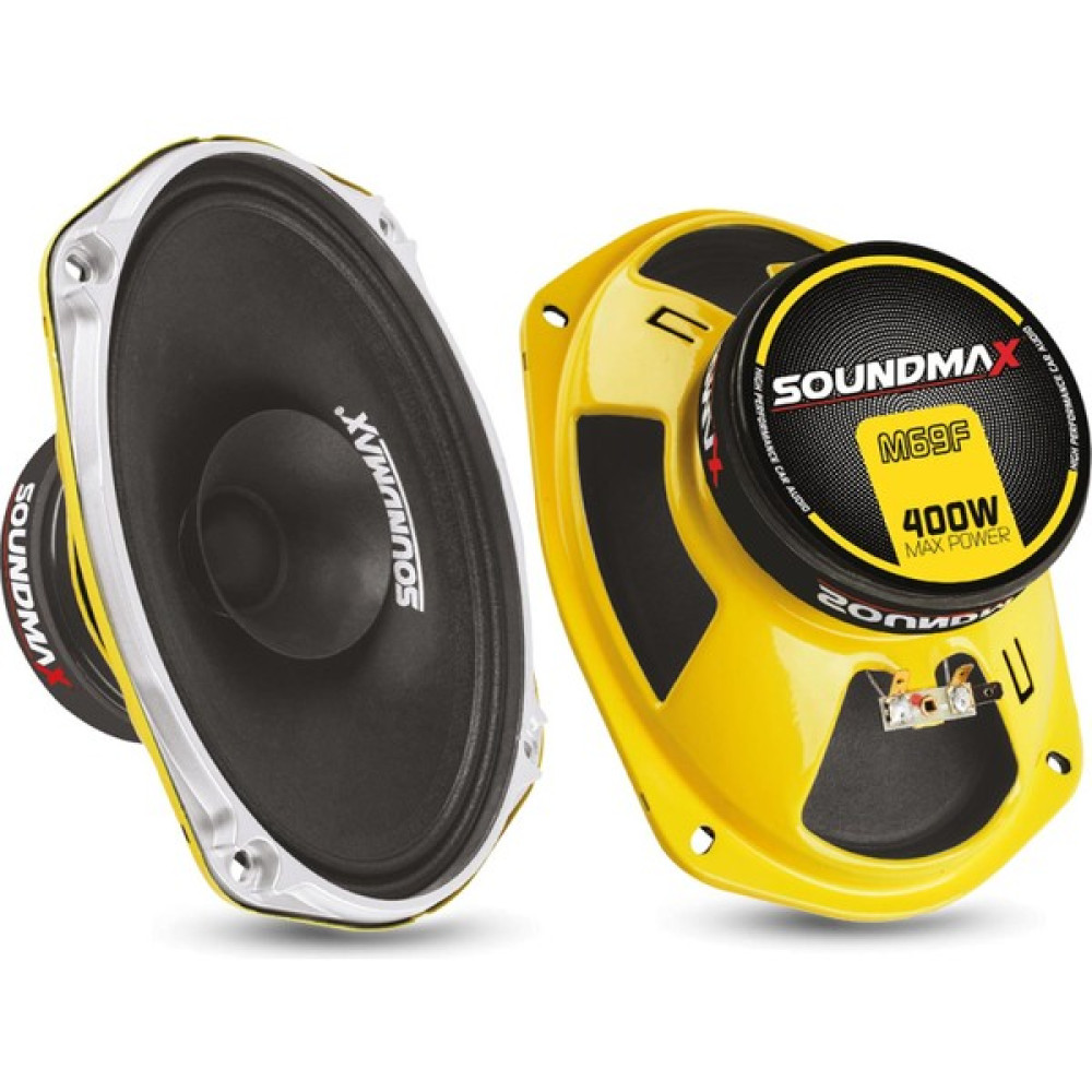 Soundmax Oto Mıdrange Oval 6x9 400W 2 Adet Soundmax SX-M69F Oto Hoparlörleri & SubWoofer Fiyatı