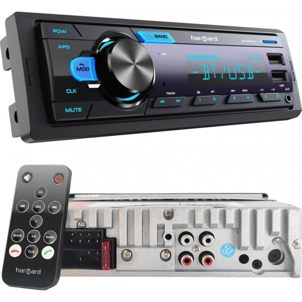 Soundmax Oto Teyp 4X50W Bt/2xusb/sd/fm/aux Mobil Aplikasyon Harward HR-MX1H Oto Teypleri Fiyatı