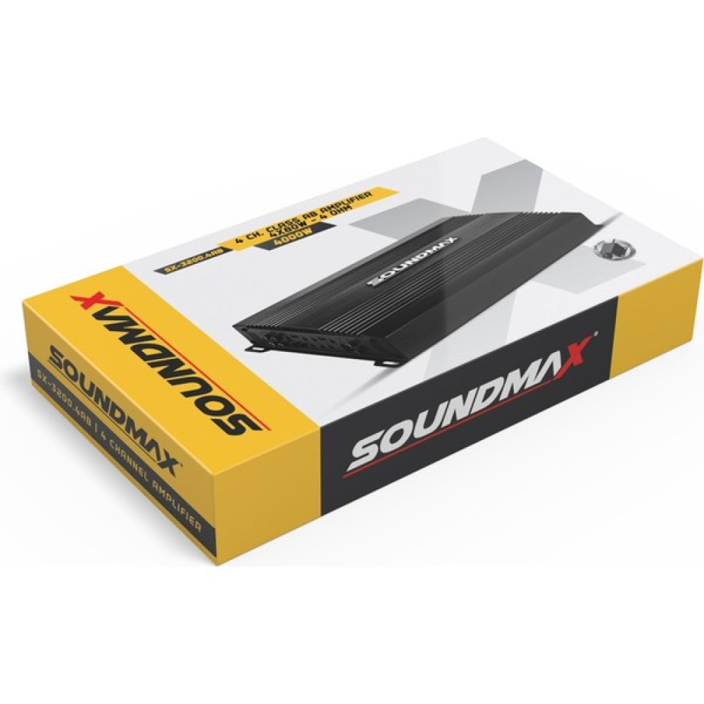 Soundmax SX-3200.4AB 4 Kanal Amfi Oto Hoparlörleri & SubWoofer Fiyatı