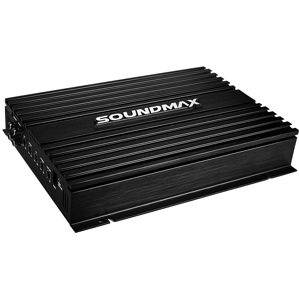 Soundmax Sx-600.1D 4000W Güç Çıkışı Oto Amfi 4 Kanal 227 x 345 x 55 mm Yüksek Performans Diğer Fiyatı