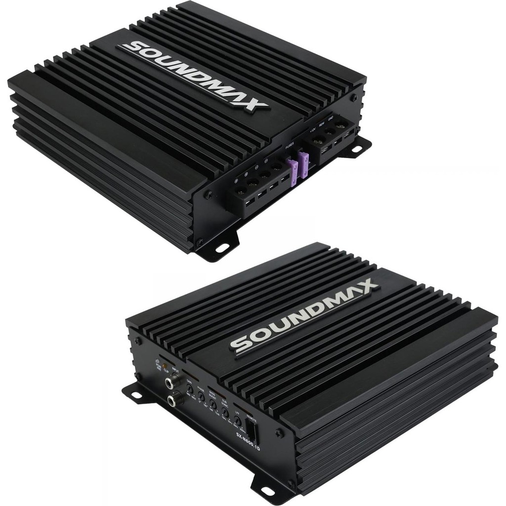 Soundmax SX-600.1D Oto Anfi Mono 600 Watt 1 Kanal Güç Çıkışı ile Kompakt Tasarım SSD / Solid State Drive Fiyatı
