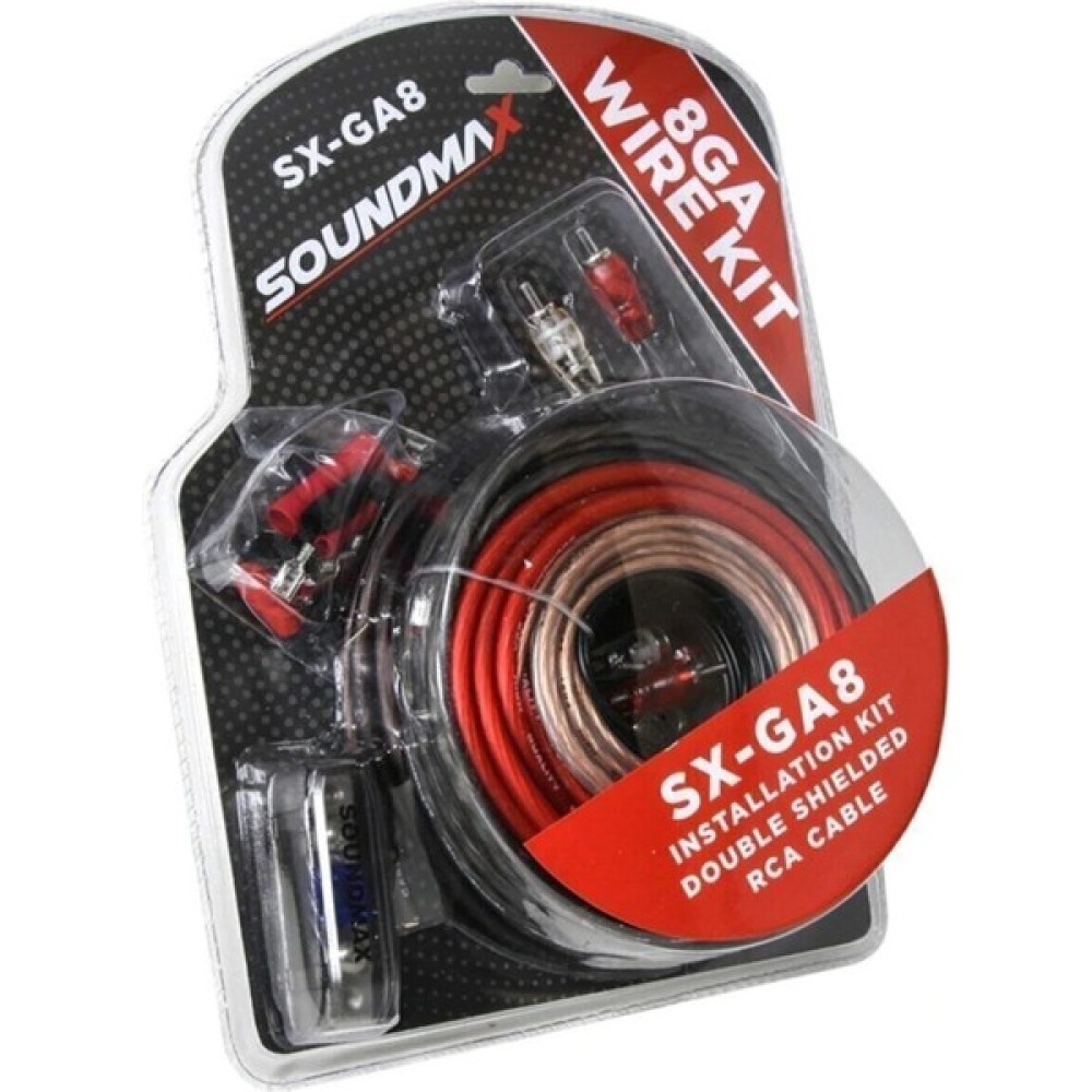 Soundmax Sx-Awg 8 8 Ga Oto Ses Sistemi Kablo Seti Xv Sound Oto Görüntü Sistemleri Fiyatı
