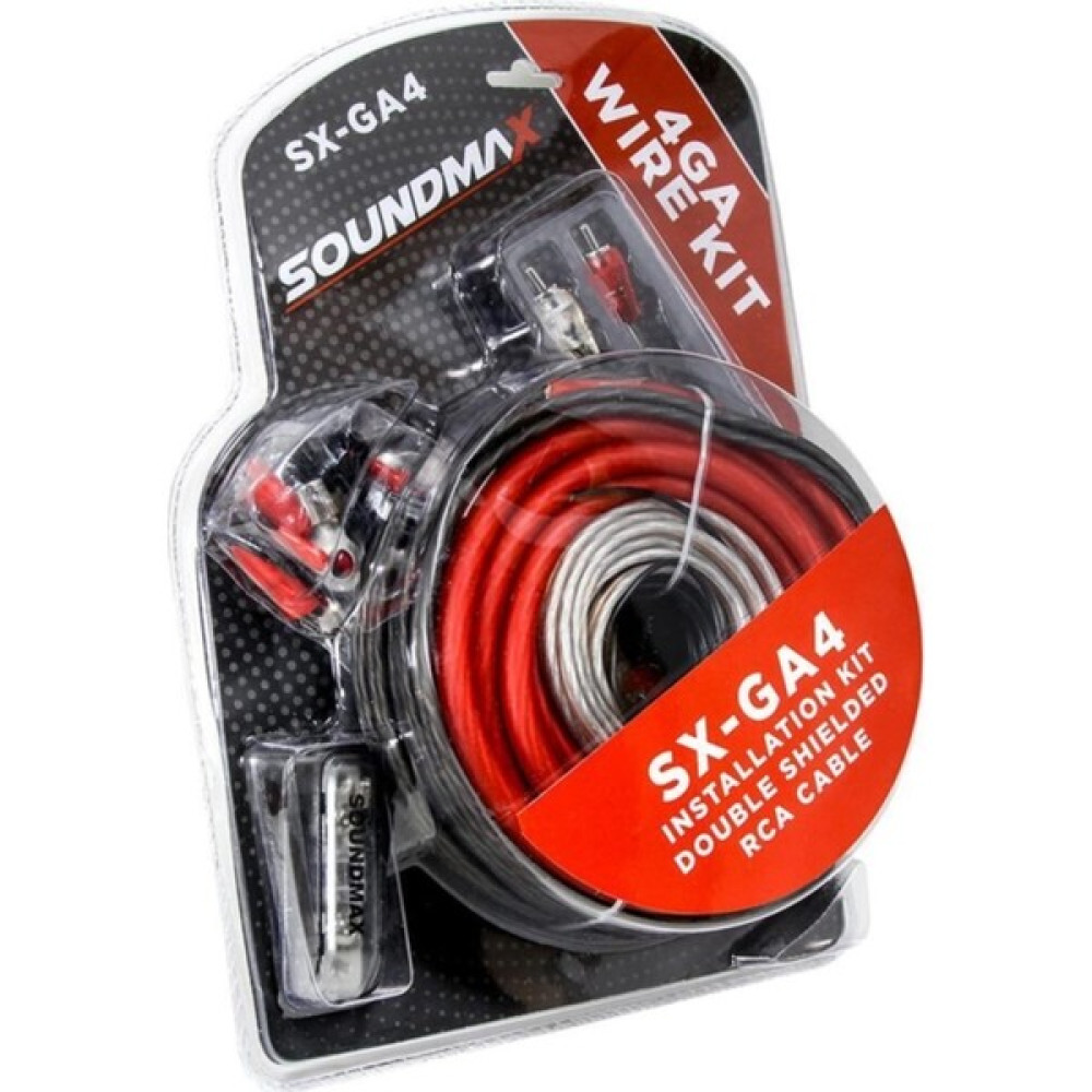 Soundmax Sx-Awg4 Oto Amfi Kablo Seti Akbaş Oto Görüntü Sistemleri Fiyatı