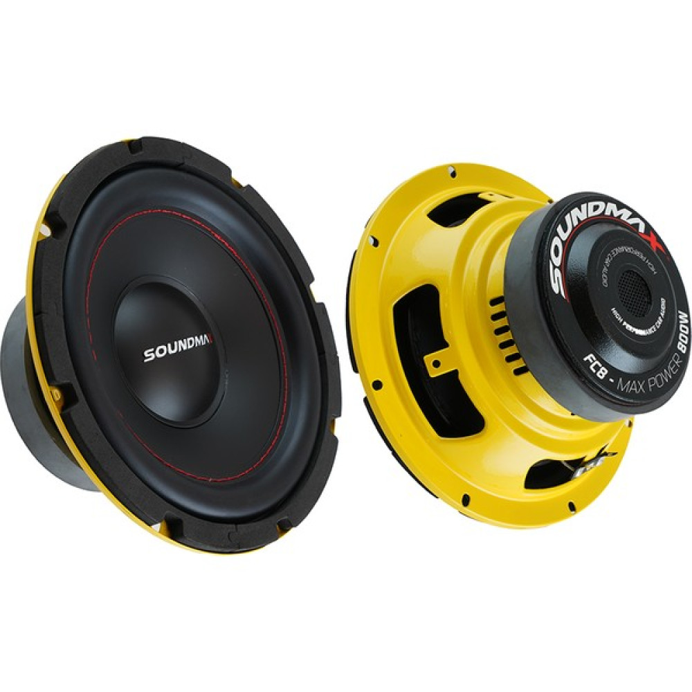 Soundmax Sx-Fc8 20 cm 800 Watt Bass Subwoofer 1 Adet Oto Hoparlörleri & SubWoofer Fiyatı