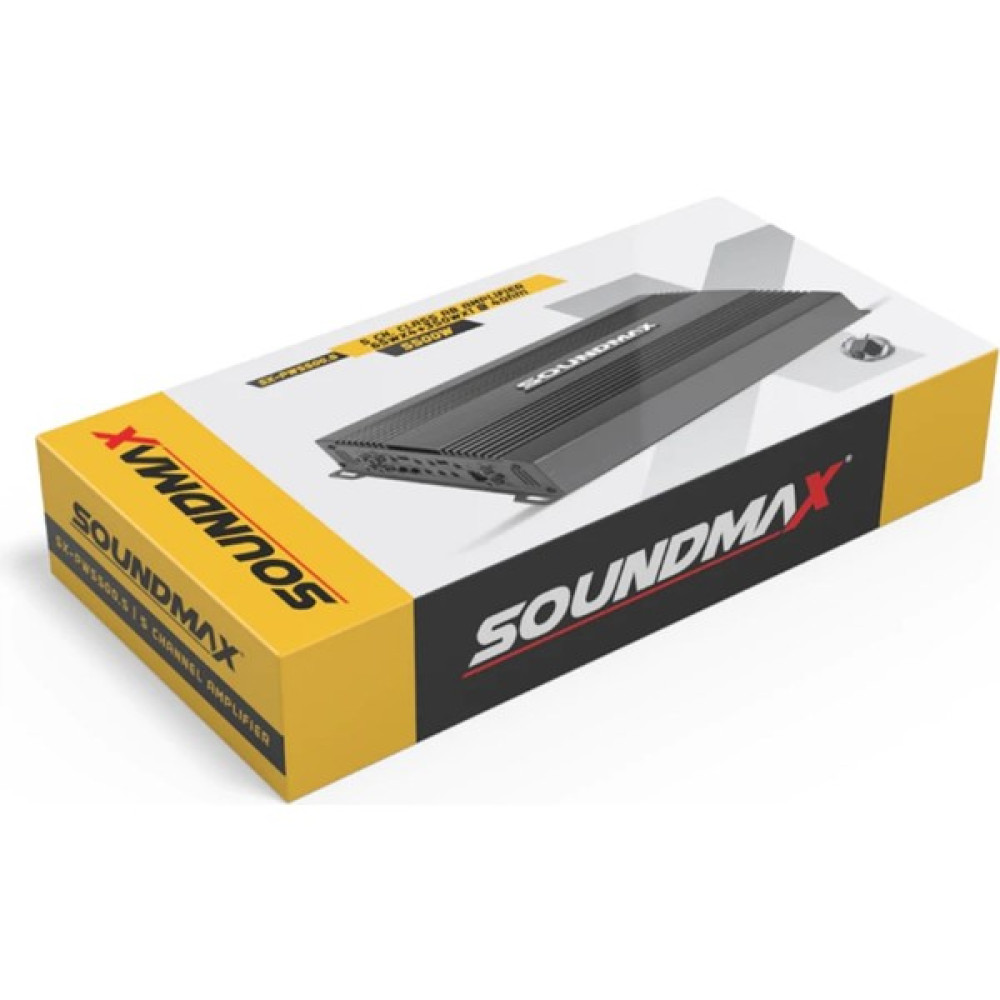 Soundmax SX-PW5500.5 5500 Watt 5 Kanal Pro Amfi Bass Kontrollü Oto Görüntü Sistemleri Fiyatı