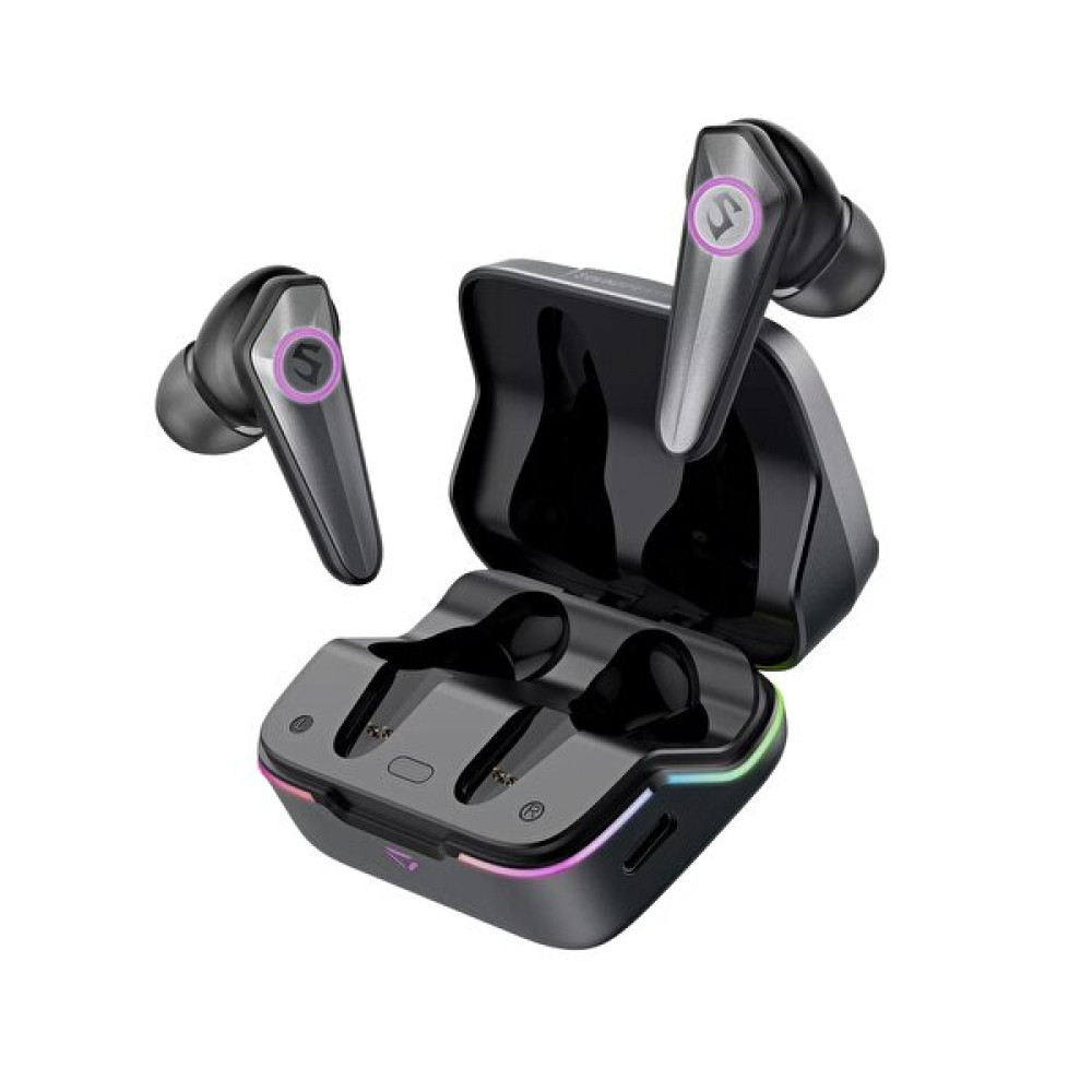 SoundPEATS Cybergear RGB Işıklı 5.3 Gaming TWS Siyah Bluetooth Kulaklık Bluetooth Kulaklık Fiyatı