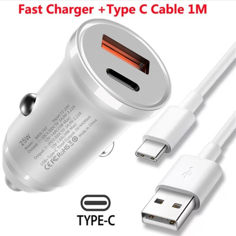 Sourcingasia 45W Araç Şarj Cihazı Hızlı Hızlı Şarj Qc4.0 USB Tip C Pd 25W Çift Bağlantı Noktalı Mini Otomatik Hızlı Şarj Cihazları Iphone 12 13 14 ... Cep Telefonu Şarj Cihazı Fiyatı