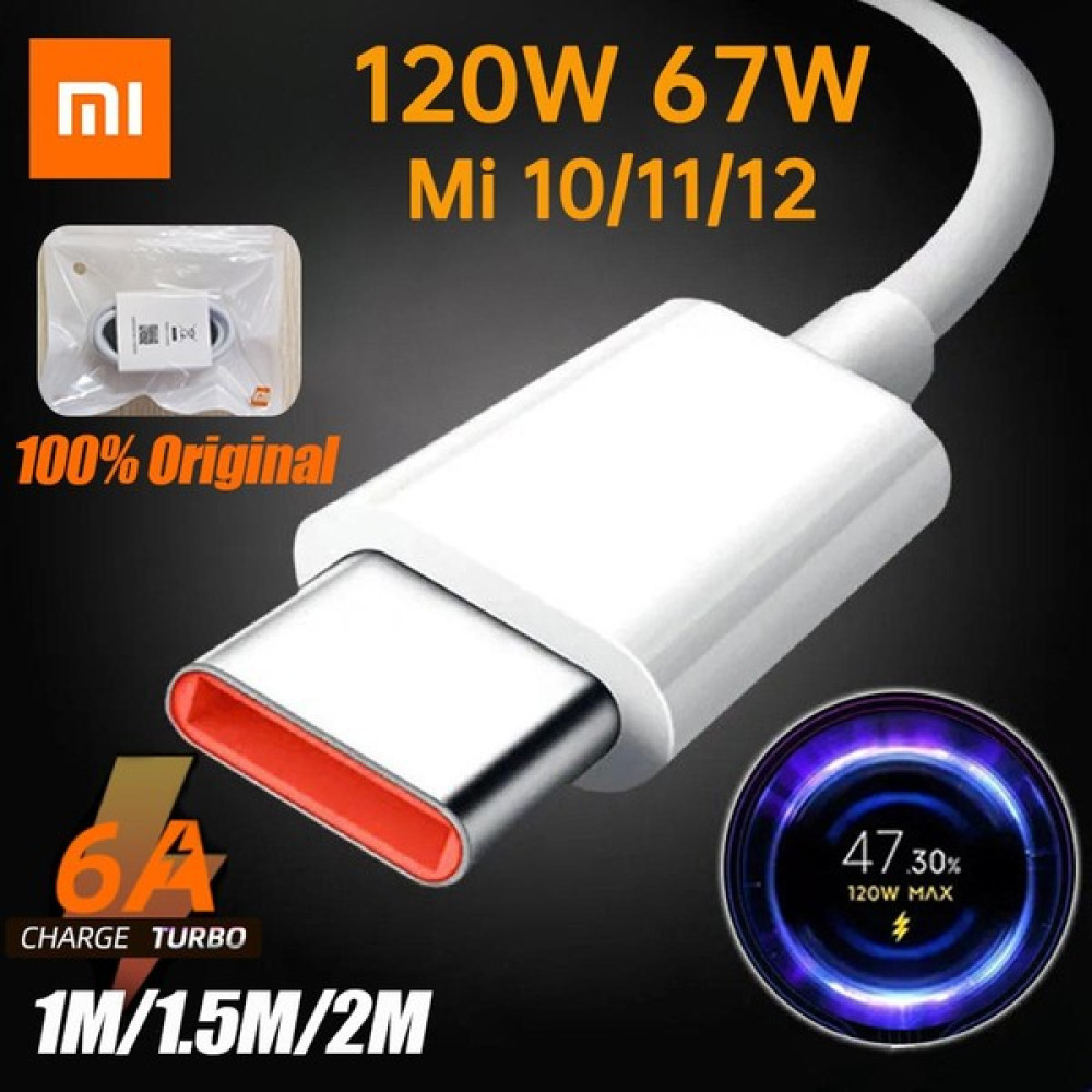 Sourcingasia Xiaomi Orijinal USB C Tipi Kablo 120W Şarj Cihazı Turbo Hızlı Şarj Mi 13 12T Pro 12 S 11 Ultra Poco F3 Redmi Note 10 Black Shark 5 (Yu... Cep Telefonu Şarj Cihazı Fiyatı