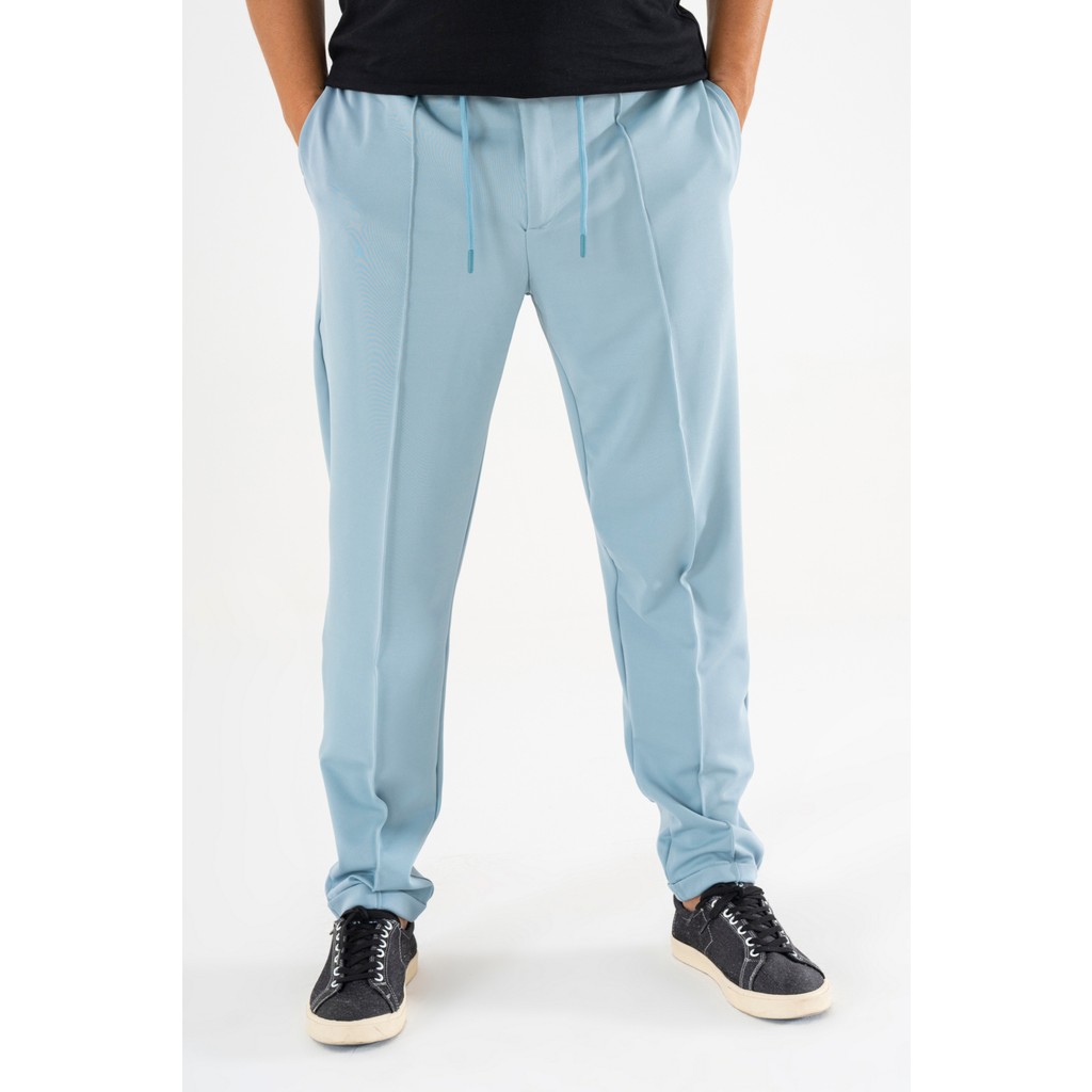 Souris Erkek Açık Mavi Çımalı Rahat Spor Pantolon Duble Paça Jogger Eşofman Altı Diğer Fiyatı