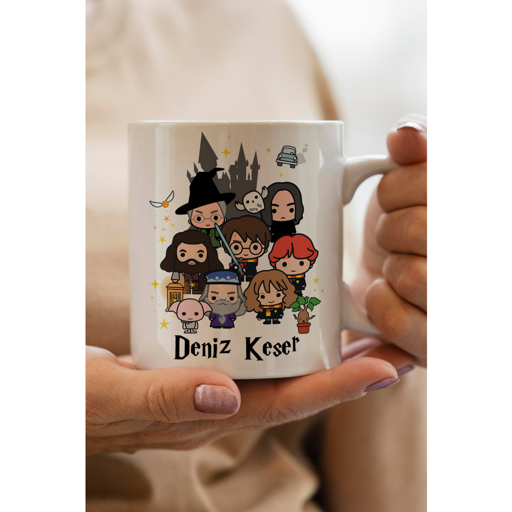 South Steel Yılbaşı Hediyesi Kişiye Özel Harry Potter Baskılı Kupa Bardak Kupa Fiyatı