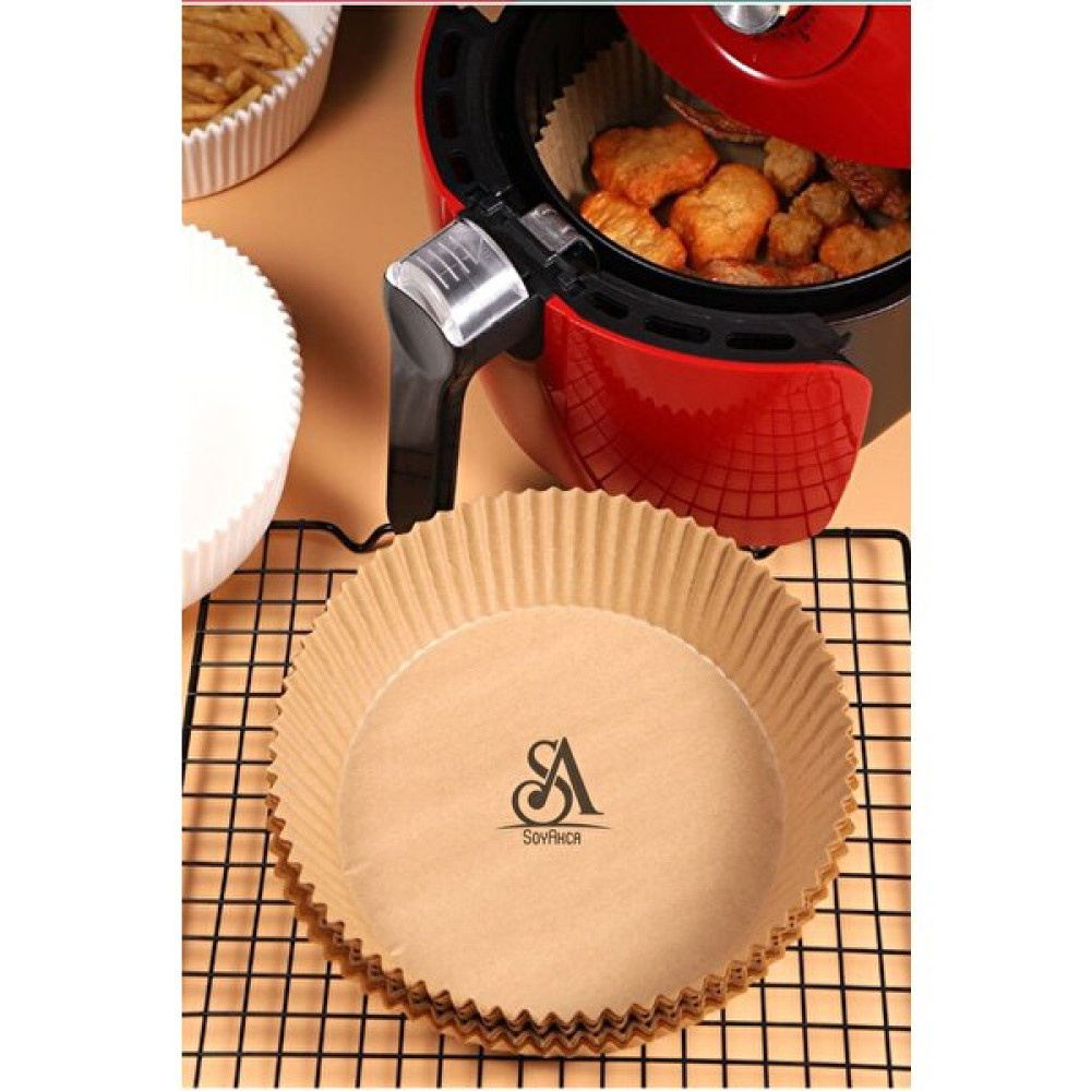 Soyakca Airfryer (Hava Fritözü) Fritöz Pişirme Kağıdı - 50 Adet 16cm - 50adet Soyakca-Pişirme Kağıd Kek Kalıpları Fiyatı